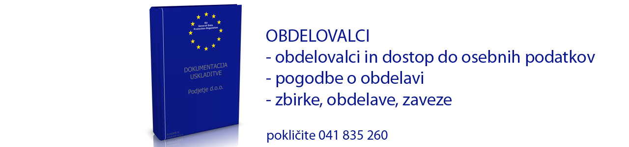 Izjave o zasebnosti so posledica pravilnika in tehničnih navodil.